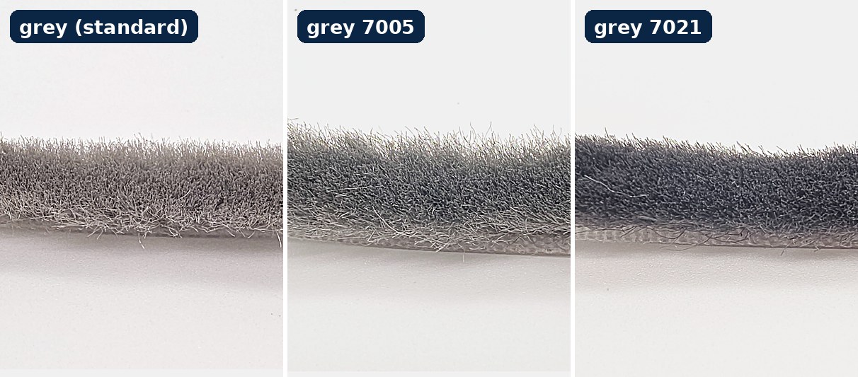 Grey tones compared